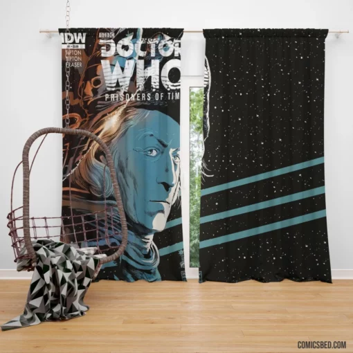 Doctor Who Time Travel Adventures Comic Curtain