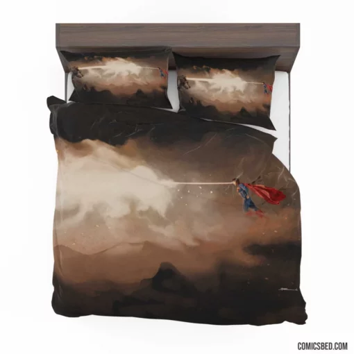 Doomsday Vs Superman Epic Battle Comic Bedding Set 1