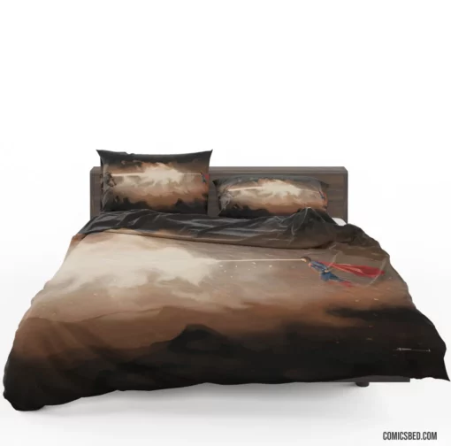 Doomsday Vs Superman Epic Battle Comic Bedding Set