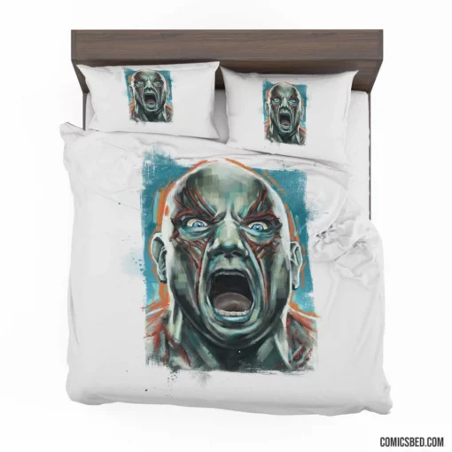 Drax Destroyer of Evil Marvel Comic Bedding Set 1