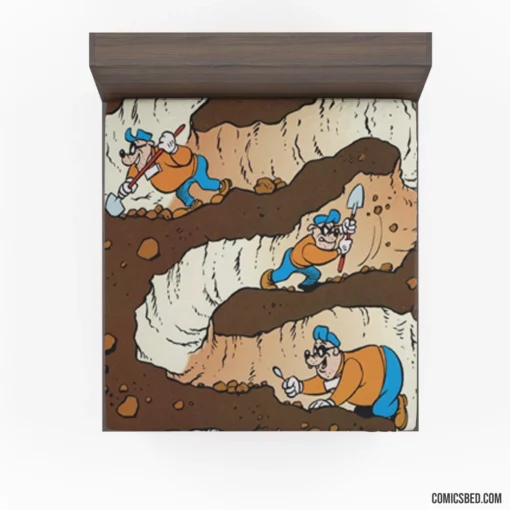 DuckTales Quacktastic Adventure Comic Fitted Sheet 1