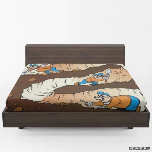 DuckTales Quacktastic Adventure Comic Fitted Sheet