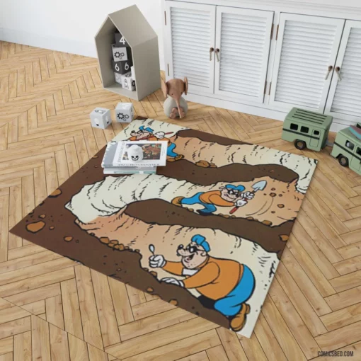 DuckTales Quacktastic Adventure Comic Rug 1