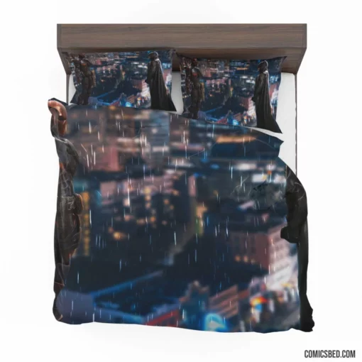 Duel of Legends Batman vs. Deathstroke Comic Bedding Set 1