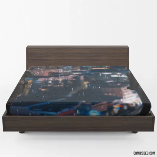 Duel of Legends Batman vs. Deathstroke Comic Fitted Sheet