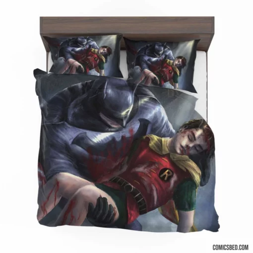 Dynamic Duo Chronicles Batman and Robin Comic Bedding Set 1