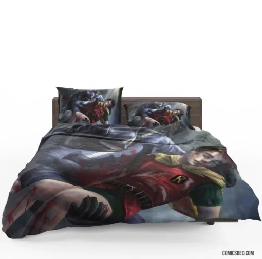 Dynamic Duo Chronicles Batman and Robin Comic Bedding Set