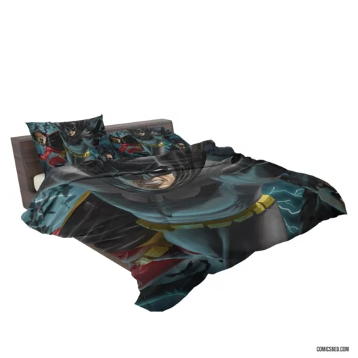 Dynamic Duo Unleashed Batman and Robin Comic Bedding Set 2