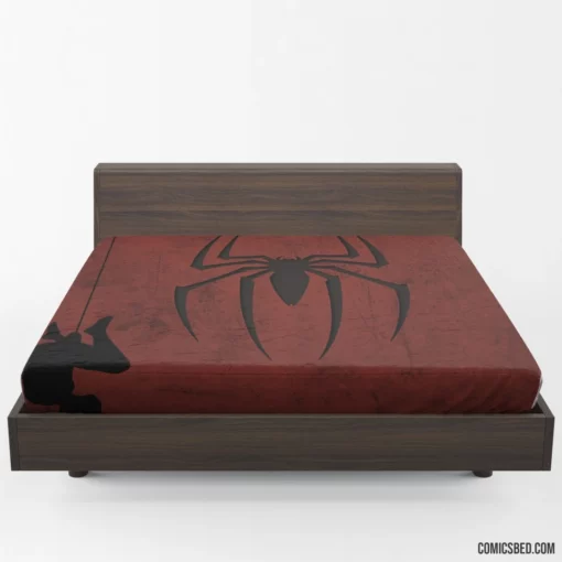 Dynamic Web-Slinger Marvel Spider-Man Saga Comic Fitted Sheet