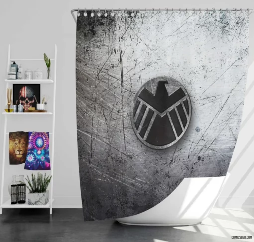 Earth Mightiest Heroes The Avengers Assemble Comic Shower Curtain