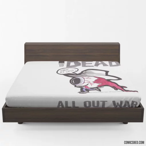 Eerie Adventures The Walking Dead Comic Fitted Sheet