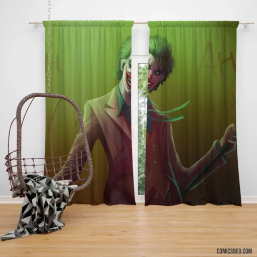 Electrifying Joker DC Unveiling Enigma Emotions Comic Curtain