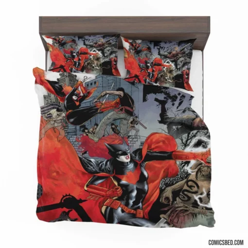 Elegance in Action The Batwoman Chronicles Comic Bedding Set 1