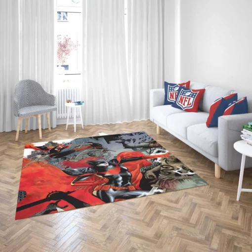 Elegance in Action The Batwoman Chronicles Comic Rug 2