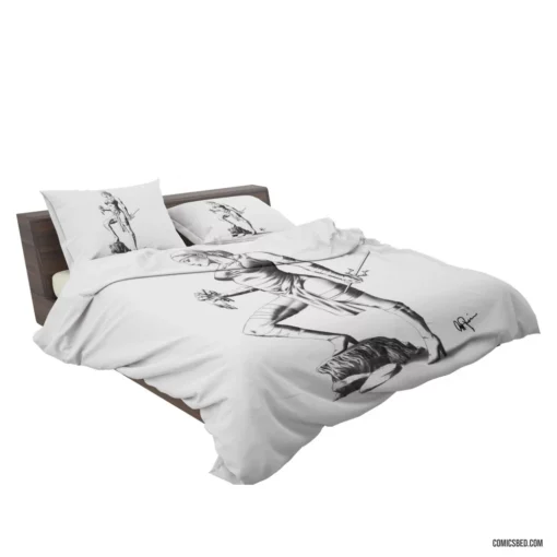 Elektra Marvel Assassin Comic Bedding Set 2