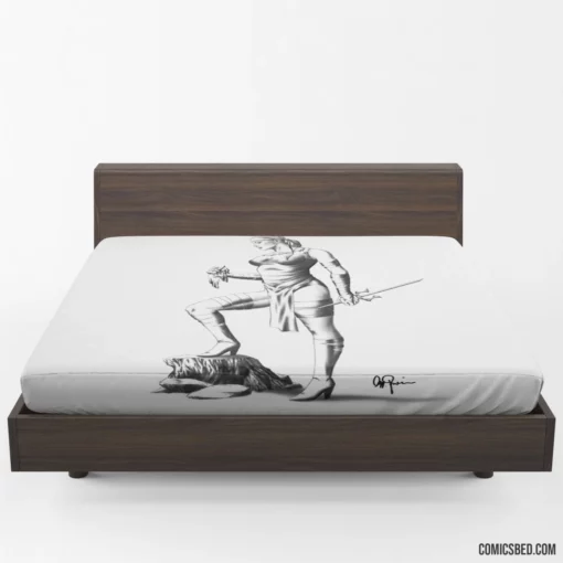 Elektra Marvel Assassin Comic Fitted Sheet