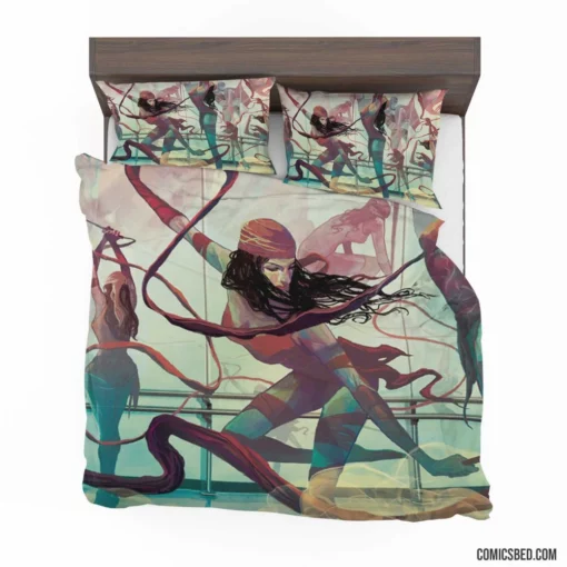 Elektra Marvel Comics Assassin Path Bedding Set 1