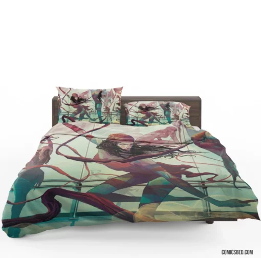 Elektra Marvel Comics Assassin Path Bedding Set