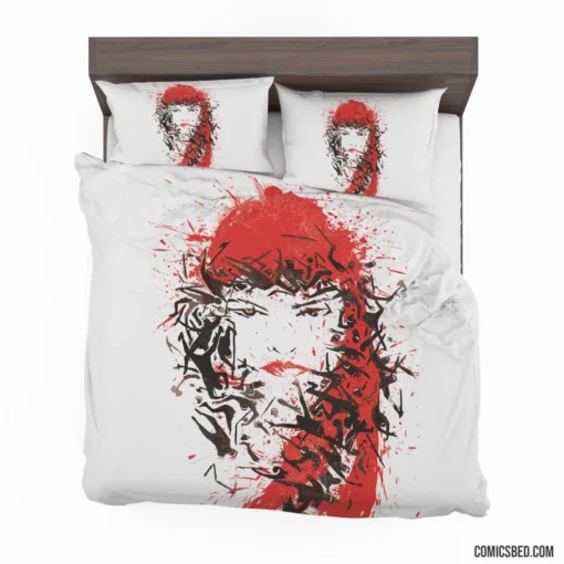 Elektra Marvel Deadly Assassin Chronicle Comic Bedding Set 1