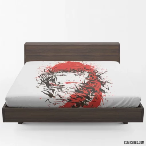 Elektra Marvel Deadly Assassin Chronicle Comic Fitted Sheet