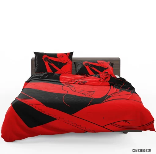 Elektra Marvel Femme Fatale Comic Bedding Set