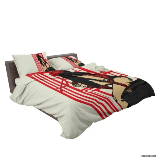 Elektra Unleashed Marvel Deadly Assassin Comic Bedding Set 2