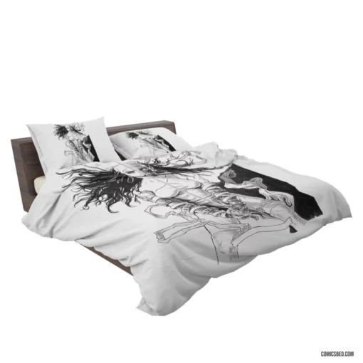 Elektra Unleashed Marvel Enigma Comic Bedding Set 2