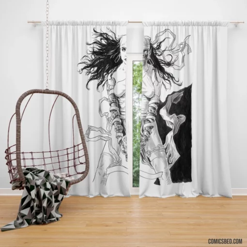 Elektra Unleashed Marvel Enigma Comic Curtain