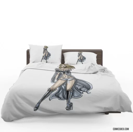 Emma Frost Frosty Psychic Queen Comic Bedding Set