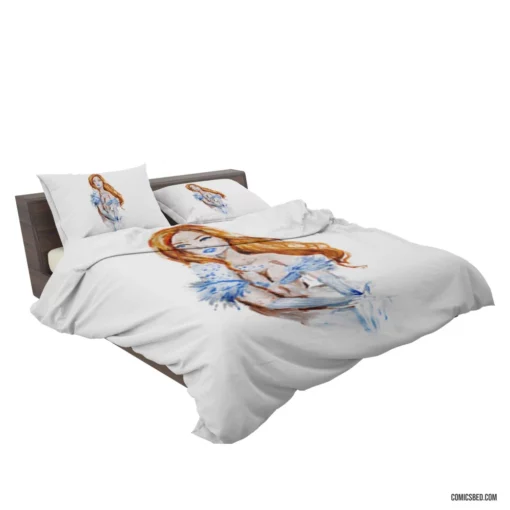 Emma Frost Telepathic Marvel Comic Bedding Set 2