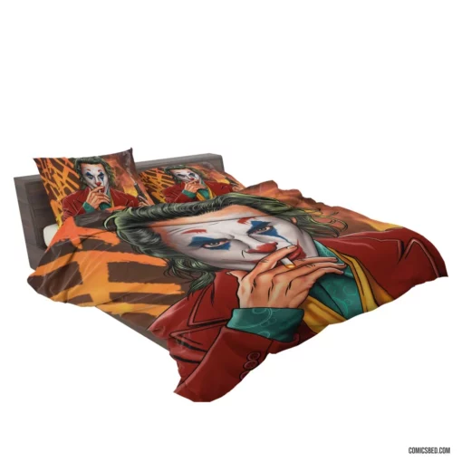 Enigmatic Joker DC Clown of Mysteries Comic Bedding Set 2