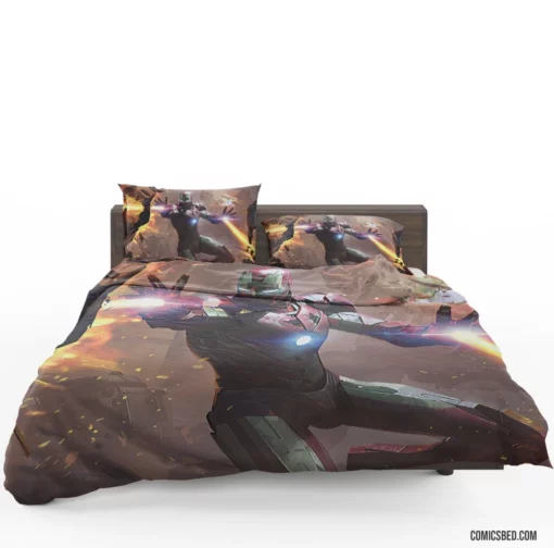 Eternal Iron Man Forever Our Inspiration Comic Bedding Set