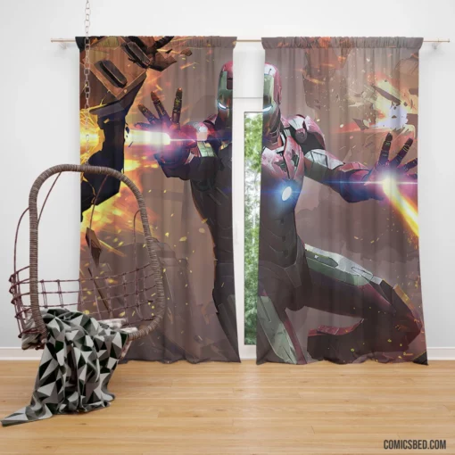 Eternal Iron Man Forever Our Inspiration Comic Curtain