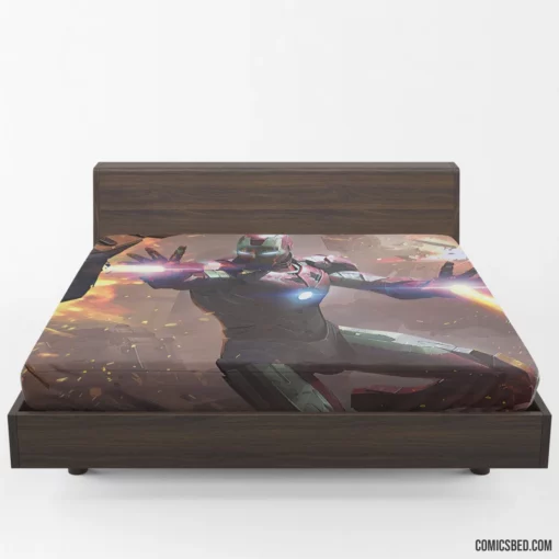 Eternal Iron Man Forever Our Inspiration Comic Fitted Sheet