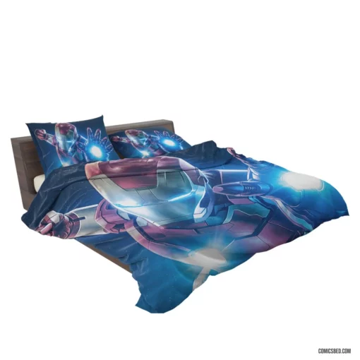 Eternal Iron Man Forging Future Eternally Comic Bedding Set 2