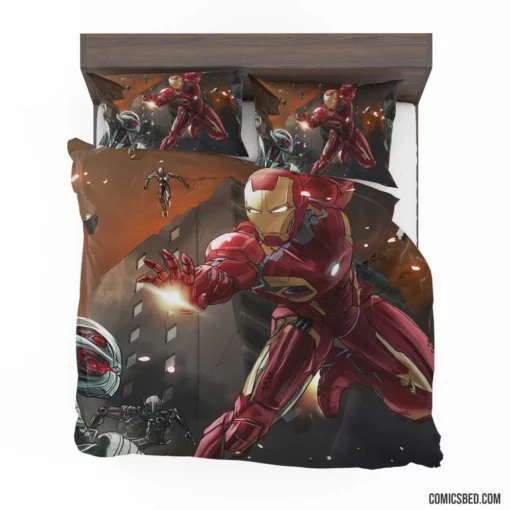 Eternal Iron Man Heroism Transcends Time Comic Bedding Set 1