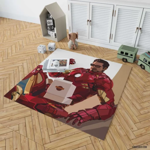 Eternal Iron Man Legacy Beyond Dimensions Comic Rug 1