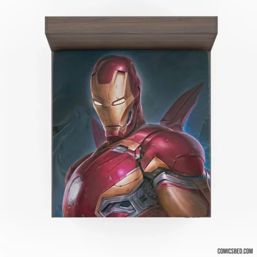 Eternal Iron Man Legacy Ignites Passion Comic Fitted Sheet 1