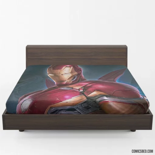 Eternal Iron Man Legacy Ignites Passion Comic Fitted Sheet