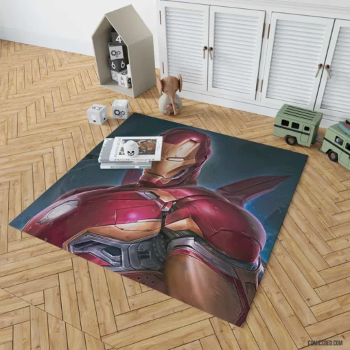 Eternal Iron Man Legacy Ignites Passion Comic Rug 1