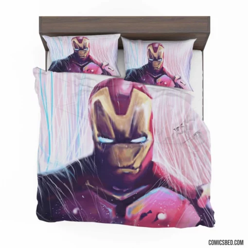 Eternal Iron Man Legend Through Ages Comic Bedding Set 1