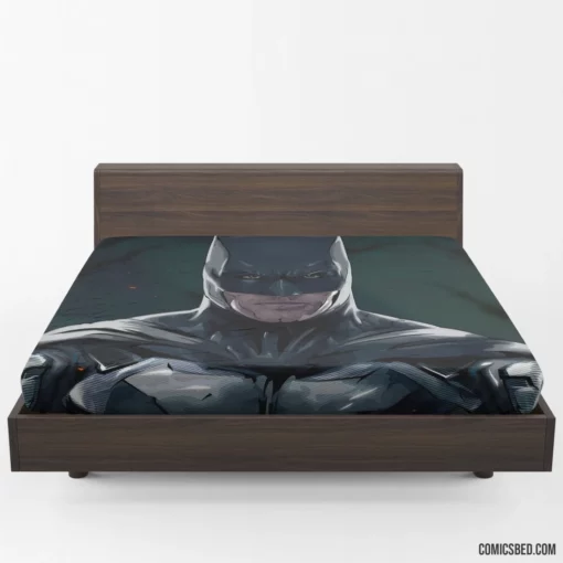 Eternal Vigil Batman Endless Watch Comic Fitted Sheet