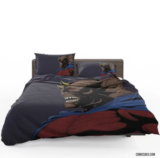 Etrigan the Demon Fiery Saga Comic Bedding Set