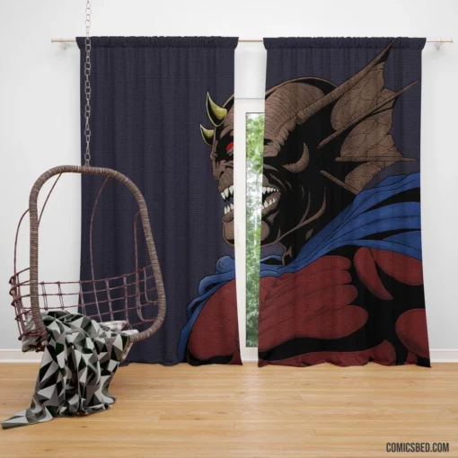 Etrigan the Demon Fiery Saga Comic Curtain