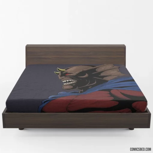 Etrigan the Demon Fiery Saga Comic Fitted Sheet