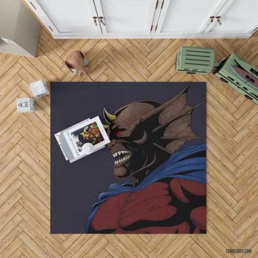 Etrigan the Demon Fiery Saga Comic Rug