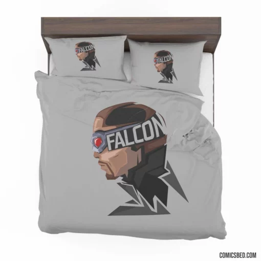 Falcon Marvel Aerial Avenger Comic Bedding Set 1