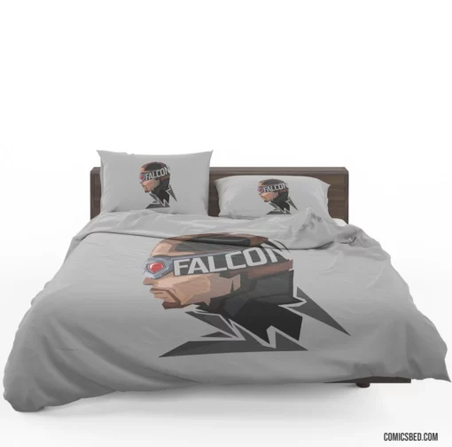 Falcon Marvel Aerial Avenger Comic Bedding Set