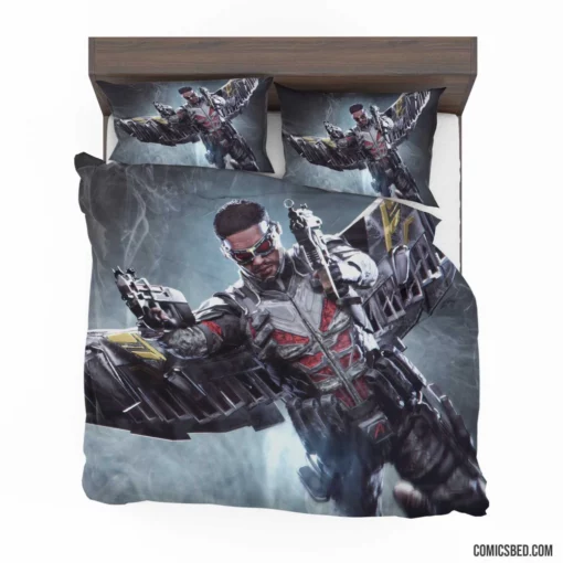 Falcon Marvel Avian Avenger Comic Bedding Set 1