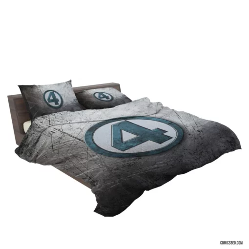 Fantastic Four Logo Marvel Iconic Comic Bedding Set 2